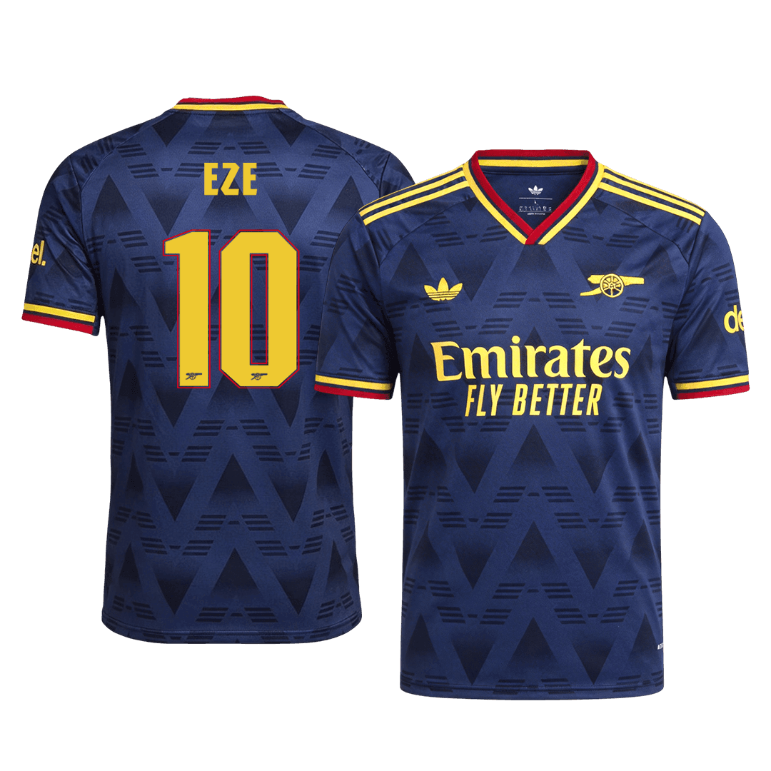 Tricouri Fotbal Arsenal EZE #10 Deplasare 2026/27 Authentic - UCL