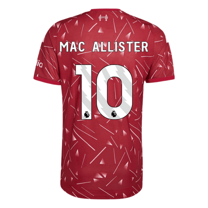 Tricouri Fotbal Liverpool MAC ALLISTER #10 Acasă 2026/27 Authentic