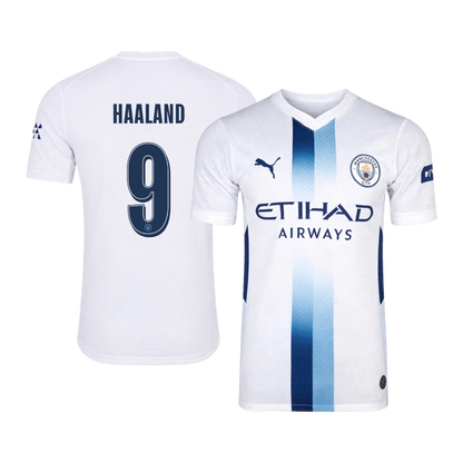 Tricouri Fotbal Manchester City HAALAND #9 Treilea 2026/27 Authentic - UCL