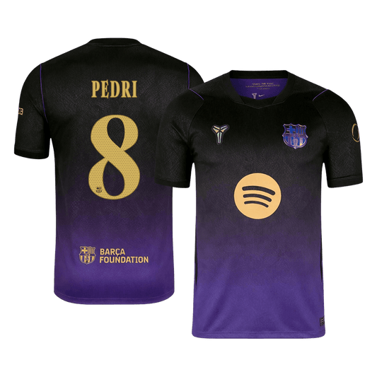 Tricouri Fotbal Barcelona PEDRI #8 Deplasare 2026/27 - UCL