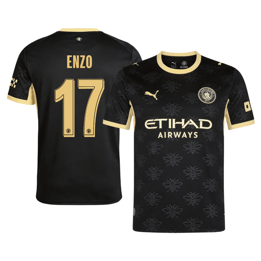 Tricouri Fotbal Manchester City ENZO #17 Deplasare 2026/27 - UCL