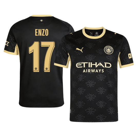 Tricouri Fotbal Manchester City ENZO #17 Deplasare 2026/27 - UCL