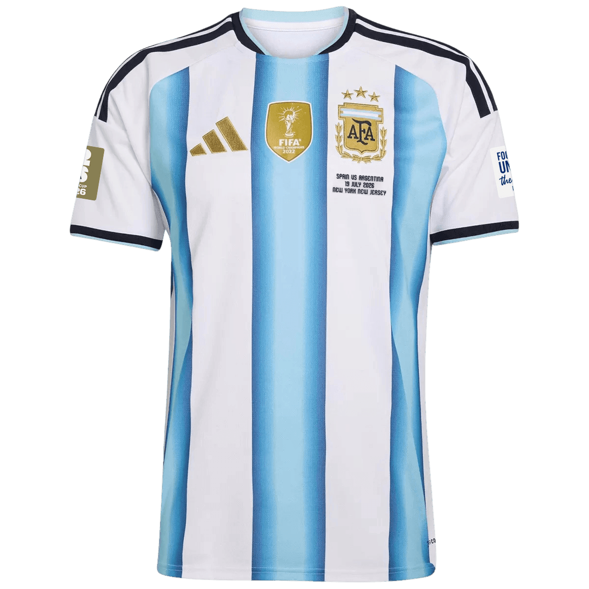 Tricouri Fotbal Argentina Acasă Cupa Mondială 2026 - Premium - Final Match Edition