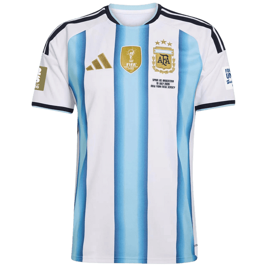 Tricouri Fotbal Argentina Acasă Cupa Mondială 2026 - Premium - Final Match Edition