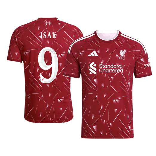 Tricouri Fotbal Liverpool ISAK #9 Acasă 2026/27 UCL - Premium