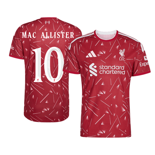 Tricouri Fotbal Liverpool MAC ALLISTER #10 Acasă 2026/27 Authentic - UCL