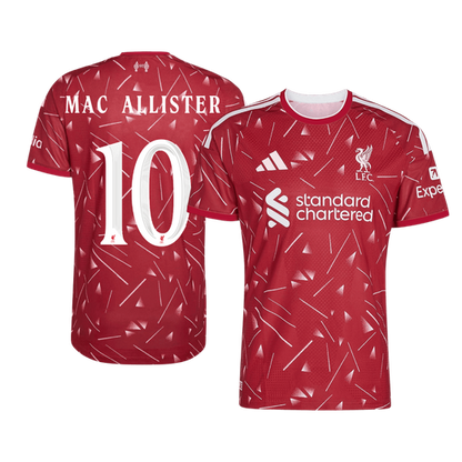 Tricouri Fotbal Liverpool MAC ALLISTER #10 Acasă 2026/27 Authentic - UCL