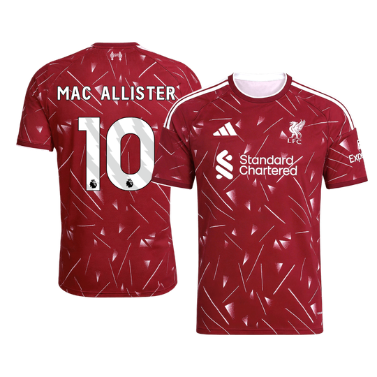 Tricouri Fotbal Liverpool MAC ALLISTER #10 Acasă 2026/27 - Premium