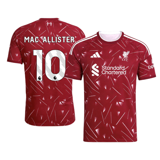 Tricouri Fotbal Liverpool MAC ALLISTER #10 Acasă 2026/27 - Premium
