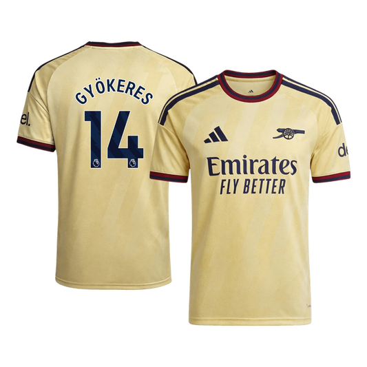 Tricouri Fotbal Arsenal GYÖKERES #14 Treilea 2026/27 Authentic
