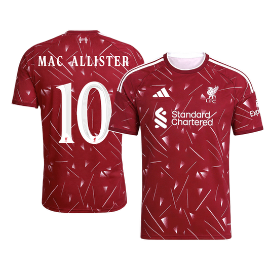 Tricouri Fotbal Liverpool MAC ALLISTER #10 Acasă 2026/27 UCL - Premium