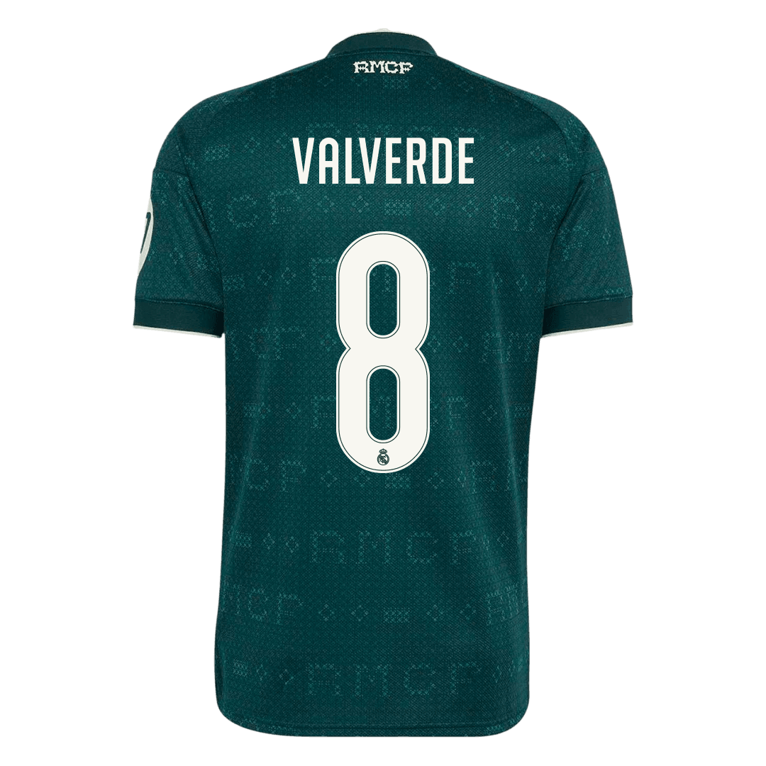 Tricouri Fotbal Real Madrid VALVERDE #8 Deplasare 2026/27