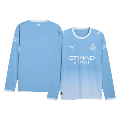 Tricouri Fotbal Manchester City Acasă 2026/27 Mânecă Lungă
