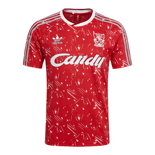 Tricouri Fotbal Vintage Liverpool Acasă 1989/91