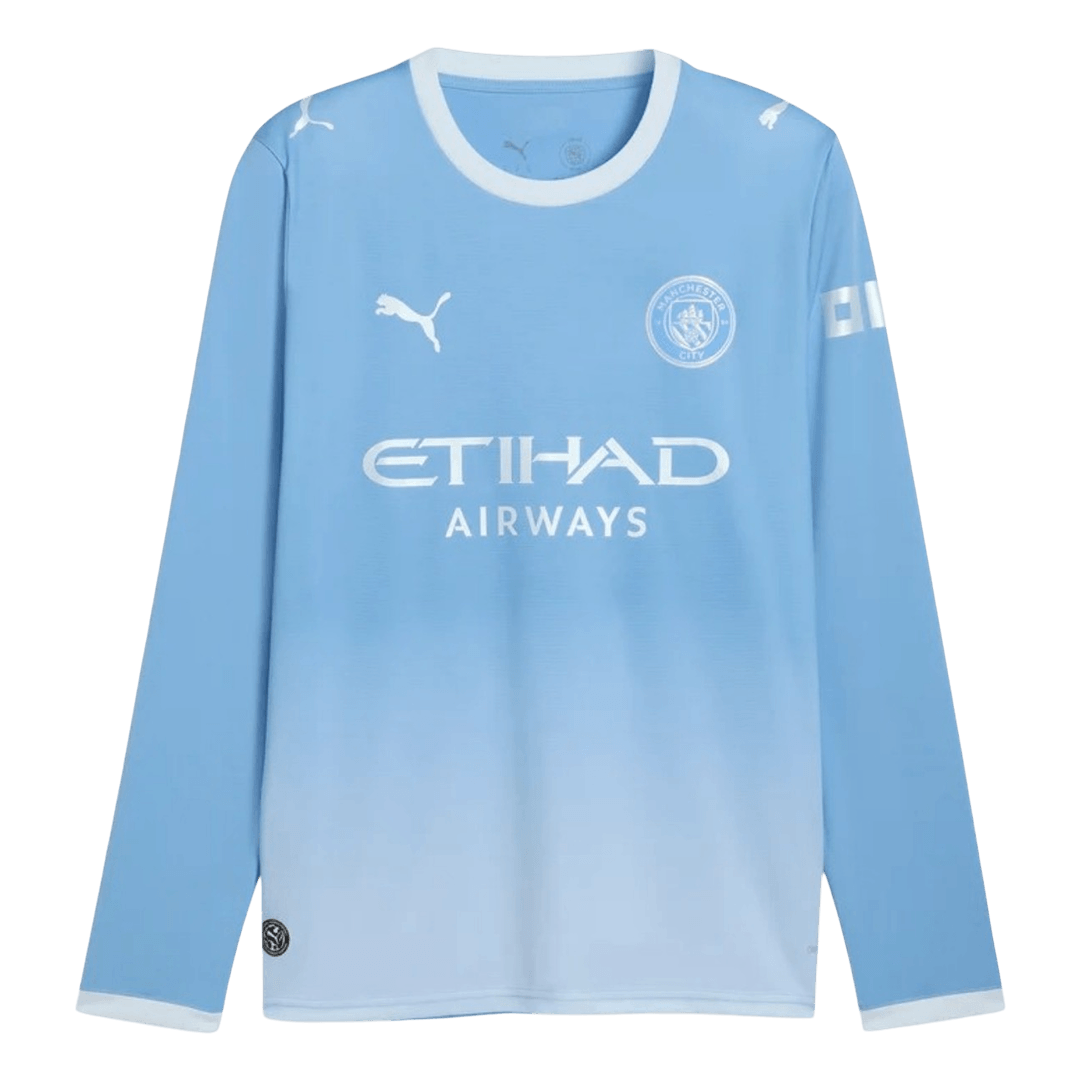 Tricouri Fotbal Manchester City Acasă 2026/27 Mânecă Lungă