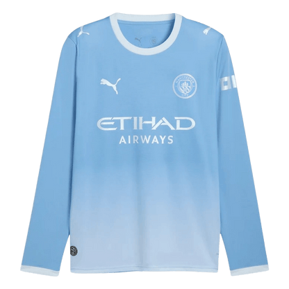 Tricouri Fotbal Manchester City Acasă 2026/27 Mânecă Lungă