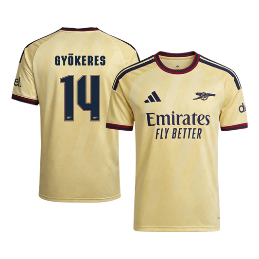 Tricouri Fotbal Arsenal GYÖKERES #14 Treilea 2026/27 Authentic - UCL