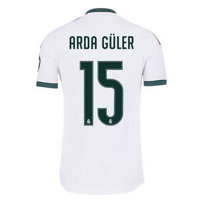 Tricouri Fotbal Real Madrid ARDA GÜLER #15 Acasă 2026/27 Authentic