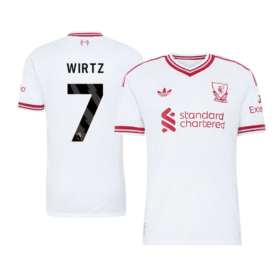 Tricouri Fotbal Liverpool WIRTZ #7 Deplasare 2026/27 Authentic