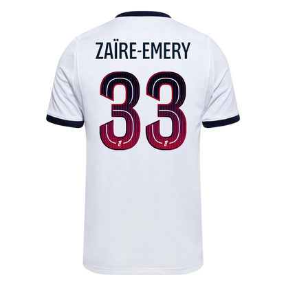 Tricouri Fotbal PSG ZAÏRE-EMERY #33 Deplasare 2026/27