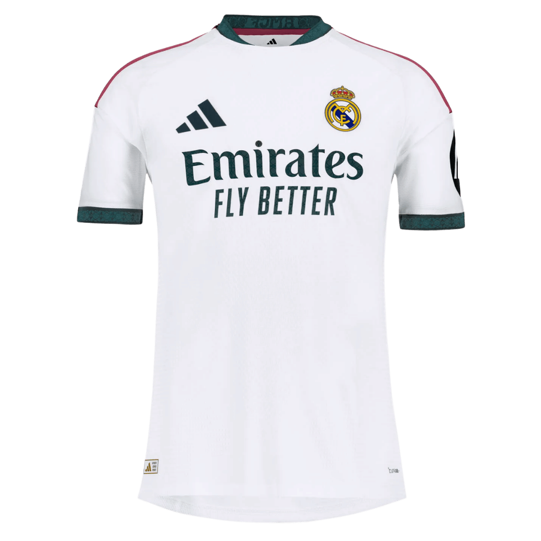 Tricouri Fotbal Real Madrid BELLINGHAM #5 Acasă 2026/27 Authentic