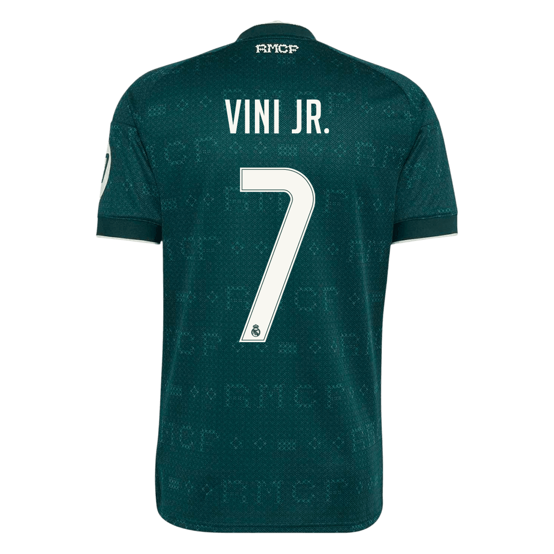 Tricouri Fotbal Real Madrid VINI JR. #7 Deplasare 2026/27