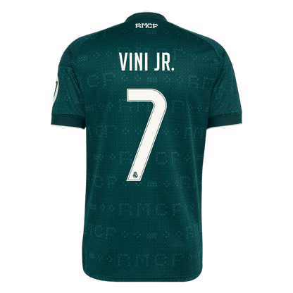 Tricouri Fotbal Real Madrid VINI JR. #7 Deplasare 2026/27