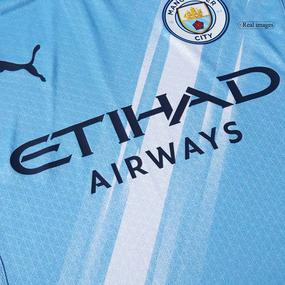 Tricouri Fotbal Manchester City REIJNDERS #4 Acasă 2025/26 Authentic