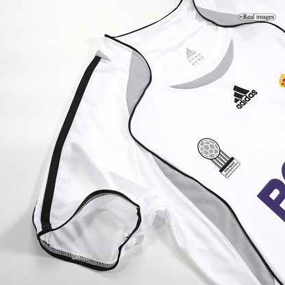 Tricouri Fotbal Vintage Real Madrid BECKHAM #23 Acasă 2006/07