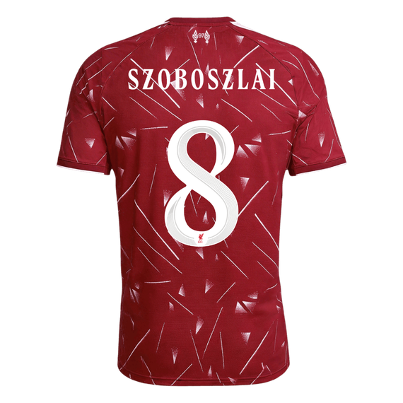 Tricouri Fotbal Liverpool SZOBOSZLAI #8 Acasă 2026/27 UCL - Premium