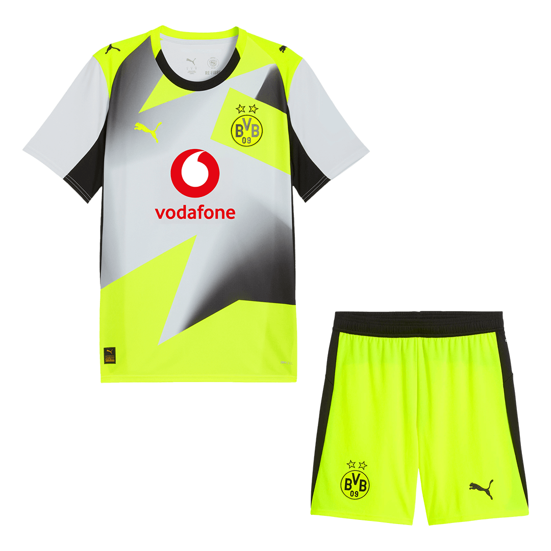Set Tricouri Fotbal Borussia Dortmund Deplasare 2025/26