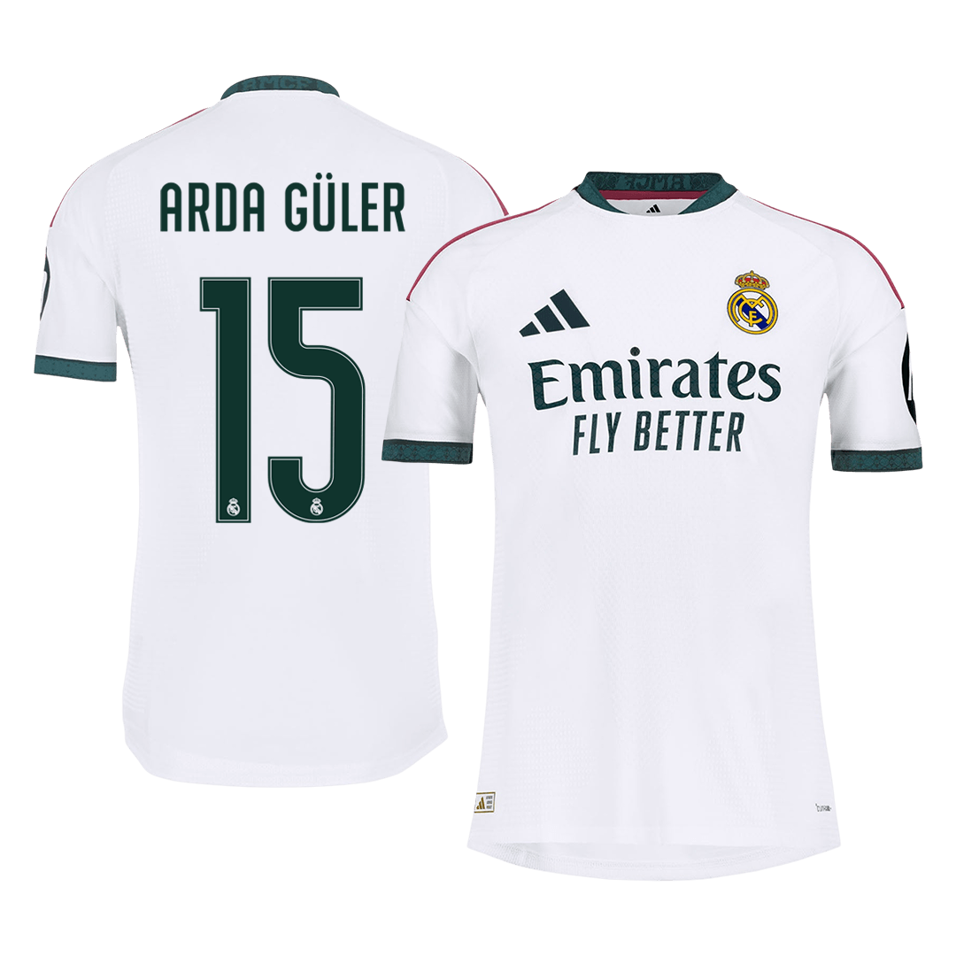 Tricouri Fotbal Real Madrid ARDA GÜLER #15 Acasă 2026/27 Authentic