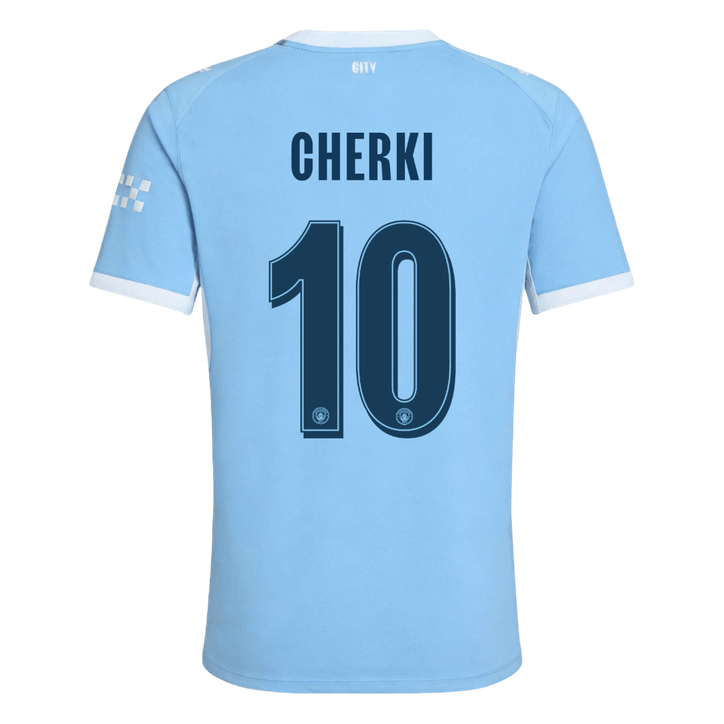 Tricouri Fotbal Manchester City CHERKI #10 Acasă 2026/27 Authentic - UCL