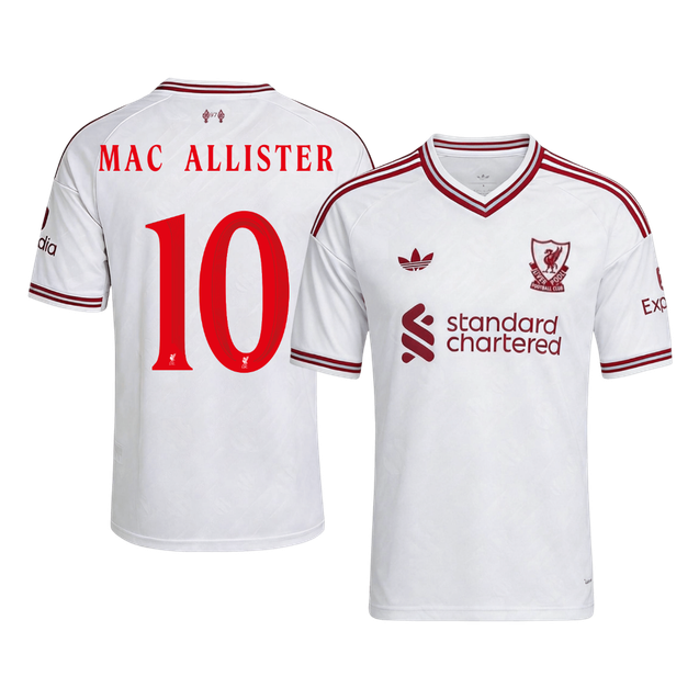 Tricouri Fotbal Liverpool MAC ALLISTER #10 Deplasare 2026/27 - UCL