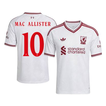 Tricouri Fotbal Liverpool MAC ALLISTER #10 Deplasare 2026/27 - UCL