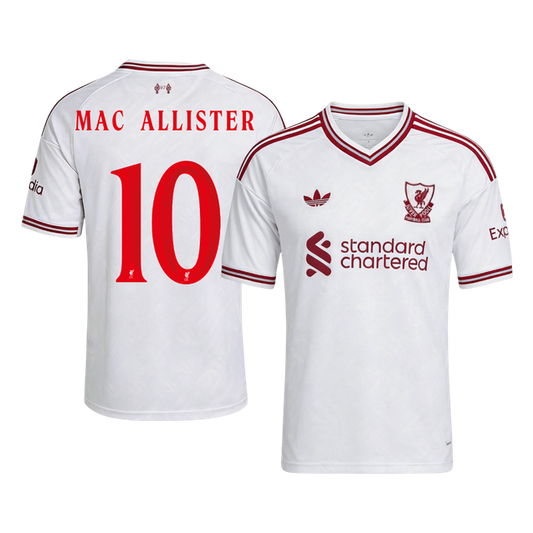 Tricouri Fotbal Liverpool MAC ALLISTER #10 Deplasare 2026/27 - UCL