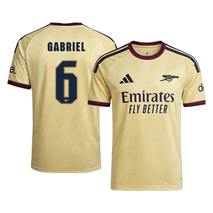 Tricouri Fotbal Arsenal GABRIEL #6 Treilea 2026/27 Authentic - UCL