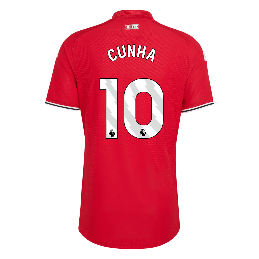 Tricouri Fotbal Manchester United CUNHA #10 Acasă 2026/27 Authentic