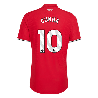 Tricouri Fotbal Manchester United CUNHA #10 Acasă 2026/27 Authentic