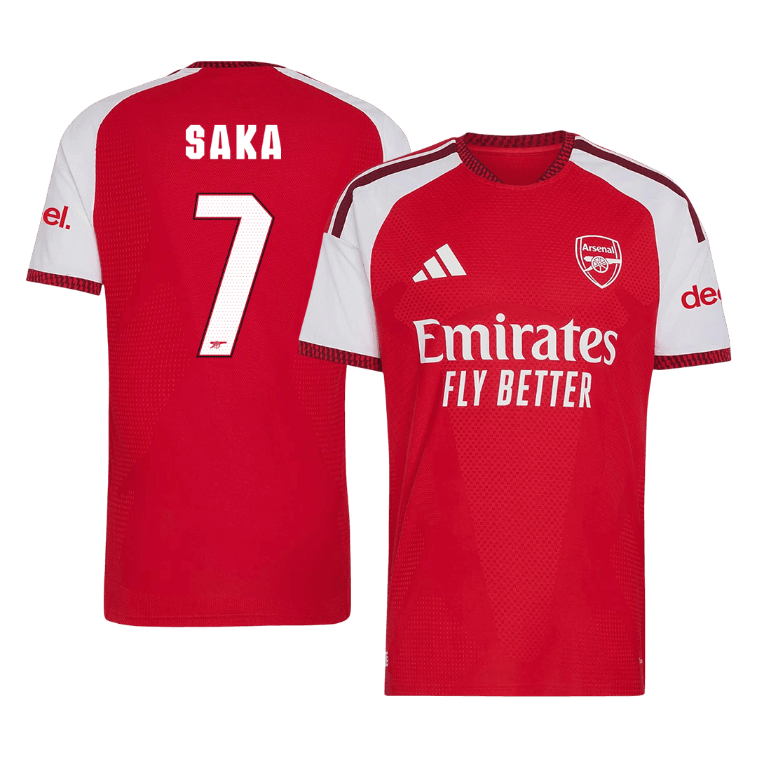 Tricouri Fotbal Arsenal SAKA #7 Acasă 2026/27 Authentic - UCL