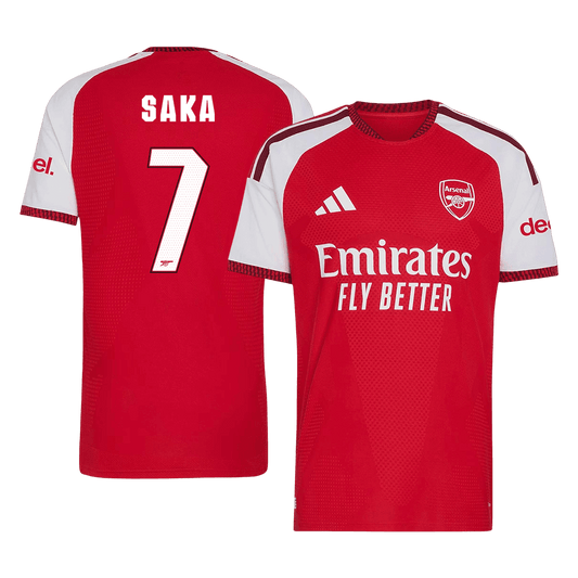 Tricouri Fotbal Arsenal SAKA #7 Acasă 2026/27 Authentic - UCL