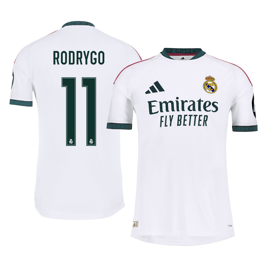 Tricouri Fotbal Real Madrid RODRYGO #11 Acasă 2026/27 Authentic