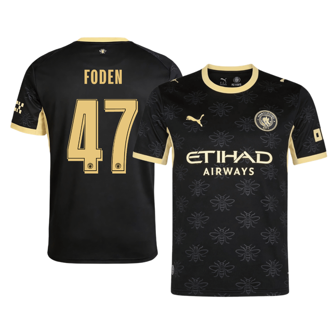 Tricouri Fotbal Manchester City FODEN #47 Deplasare 2026/27 - UCL