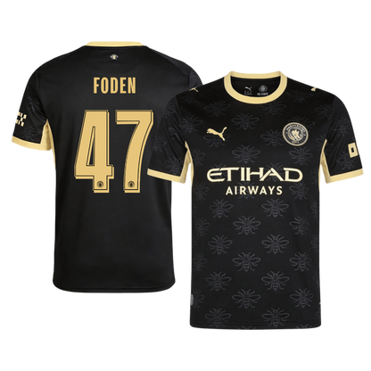 Tricouri Fotbal Manchester City FODEN #47 Deplasare 2026/27 - UCL