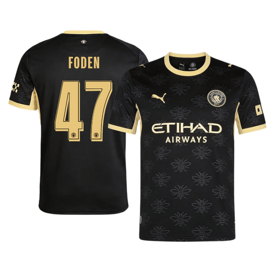 Tricouri Fotbal Manchester City FODEN #47 Deplasare 2026/27 - UCL