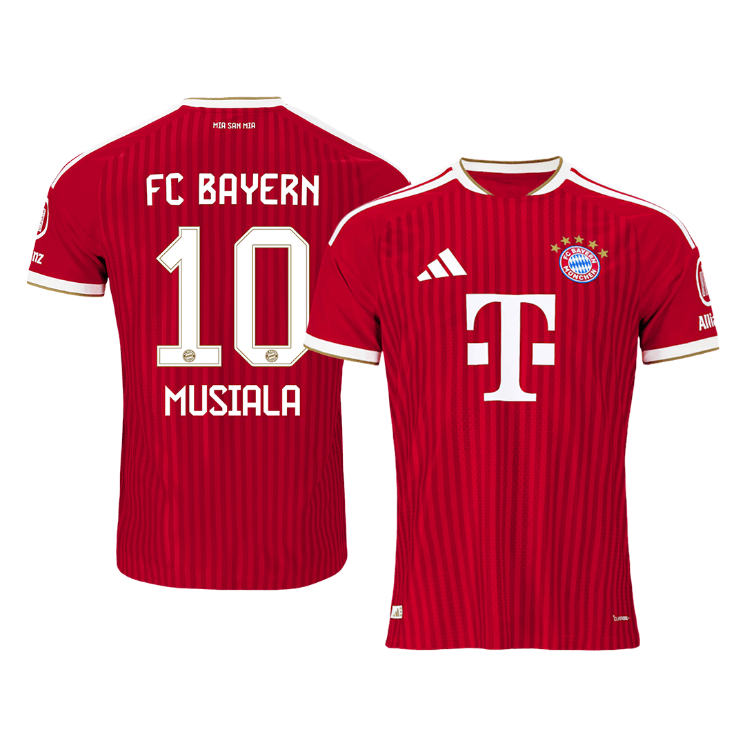 Tricouri Fotbal Bayern Munchen MUSIALA #10 Acasă 2026/27 Authentic