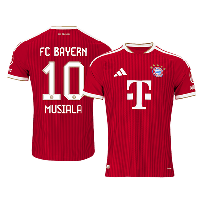 Tricouri Fotbal Bayern Munchen MUSIALA #10 Acasă 2026/27 Authentic