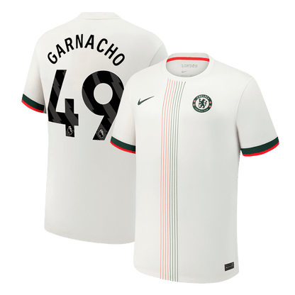 Tricouri Fotbal Chelsea GARNACHO #49 Deplasare 2025/26