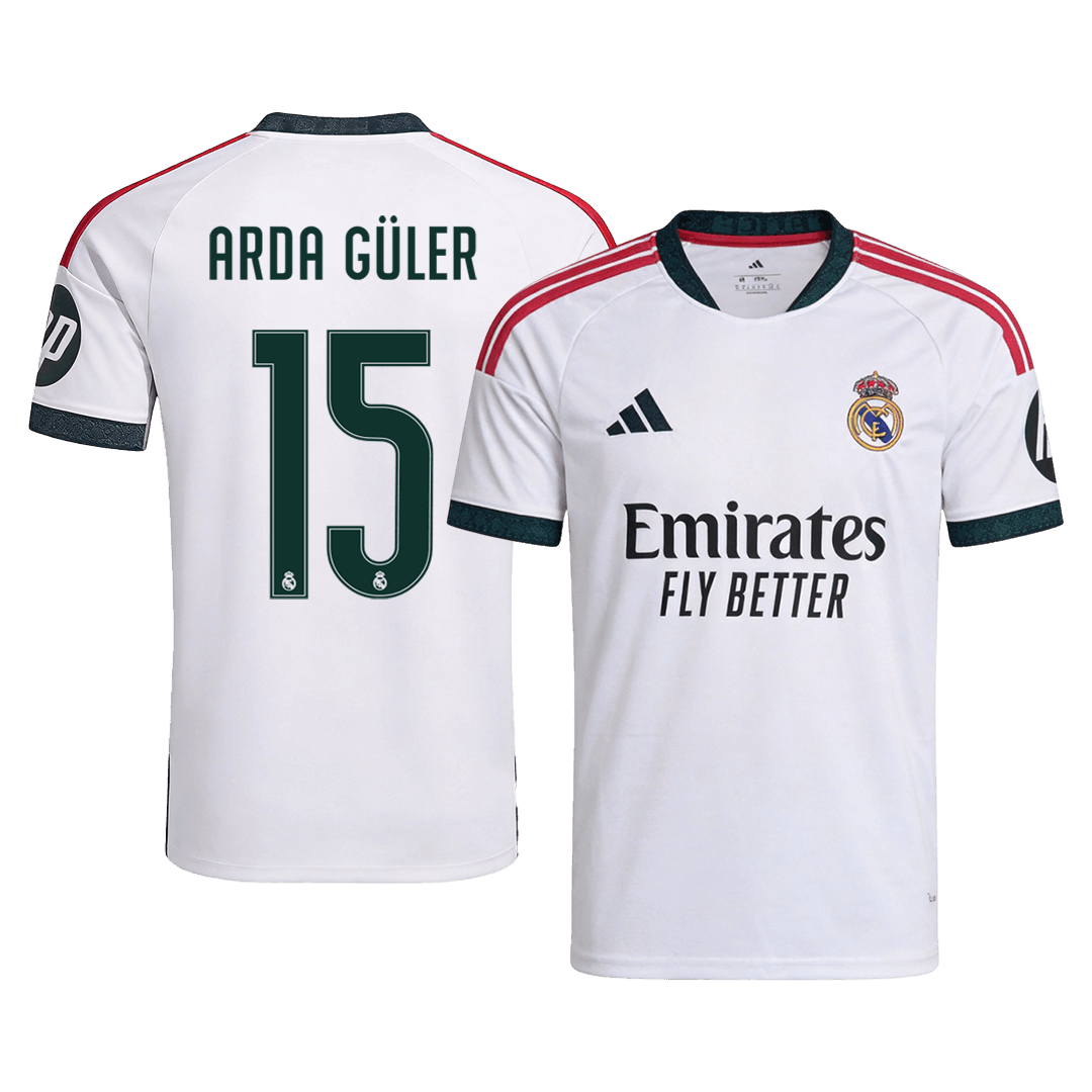 Tricouri Fotbal Real Madrid ARDA GÜLER #15 Acasă 2026/27 - Premium