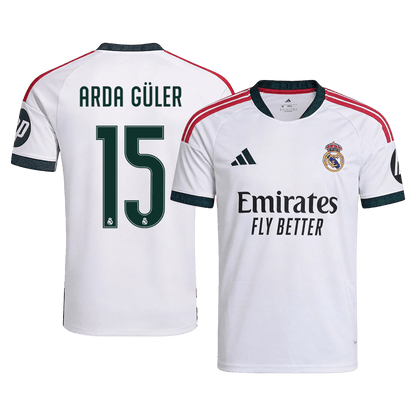 Tricouri Fotbal Real Madrid ARDA GÜLER #15 Acasă 2026/27 - Premium